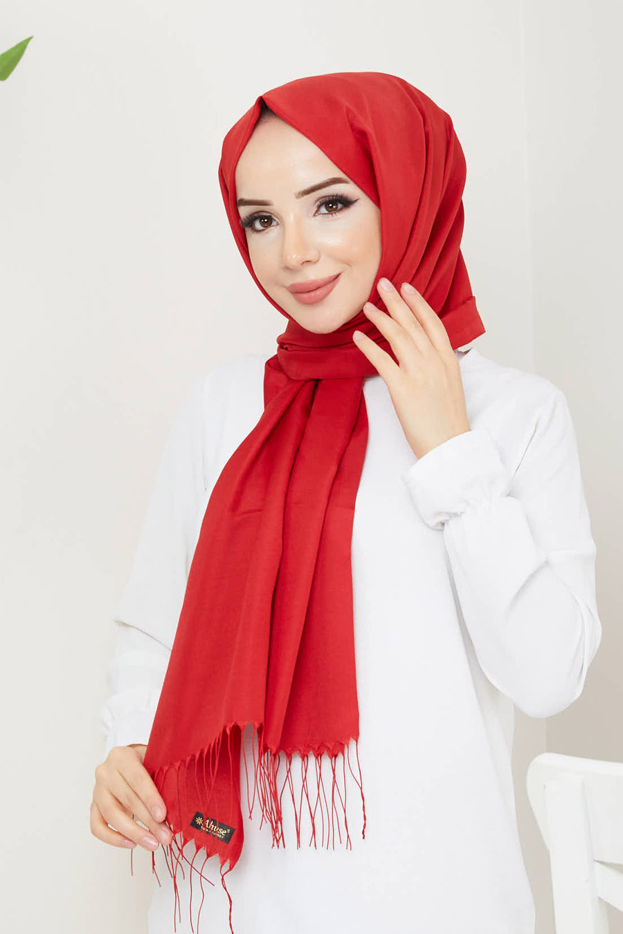 RED - SHAWL