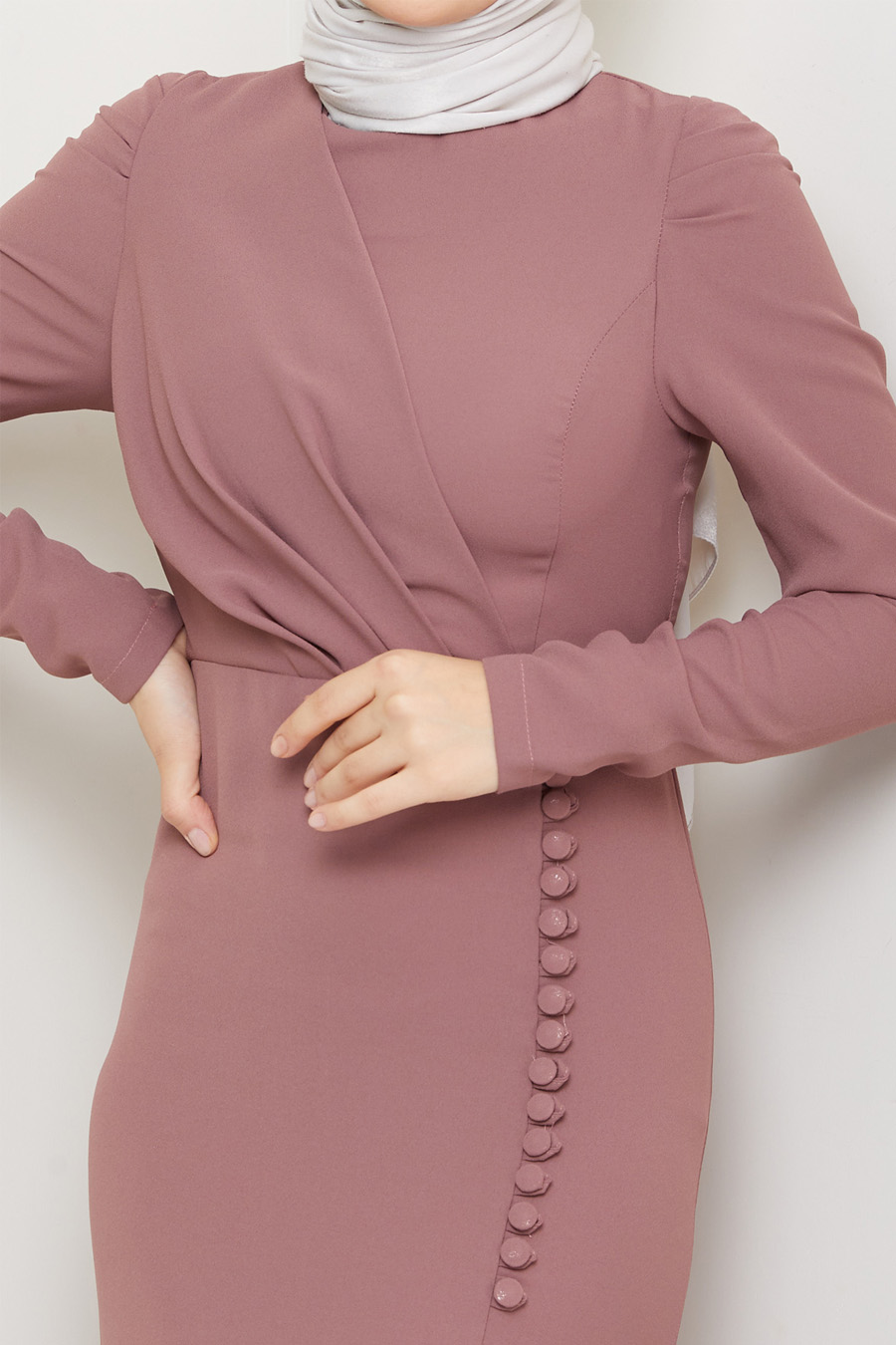 ROSE COLOR  -  DRESS