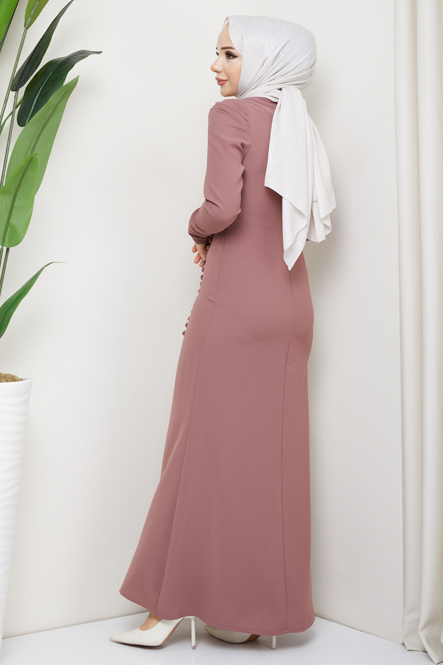 ROSE COLOR  -  DRESS