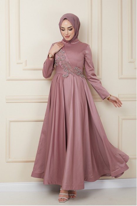 LILA EVENING DRESS  