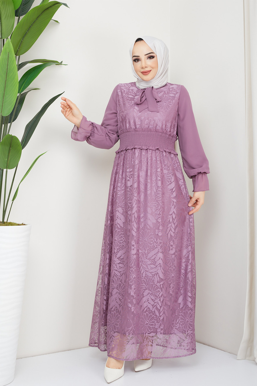 ROSE COLOR EVENING DRESS   ROSE COLOR EVENING DRESS