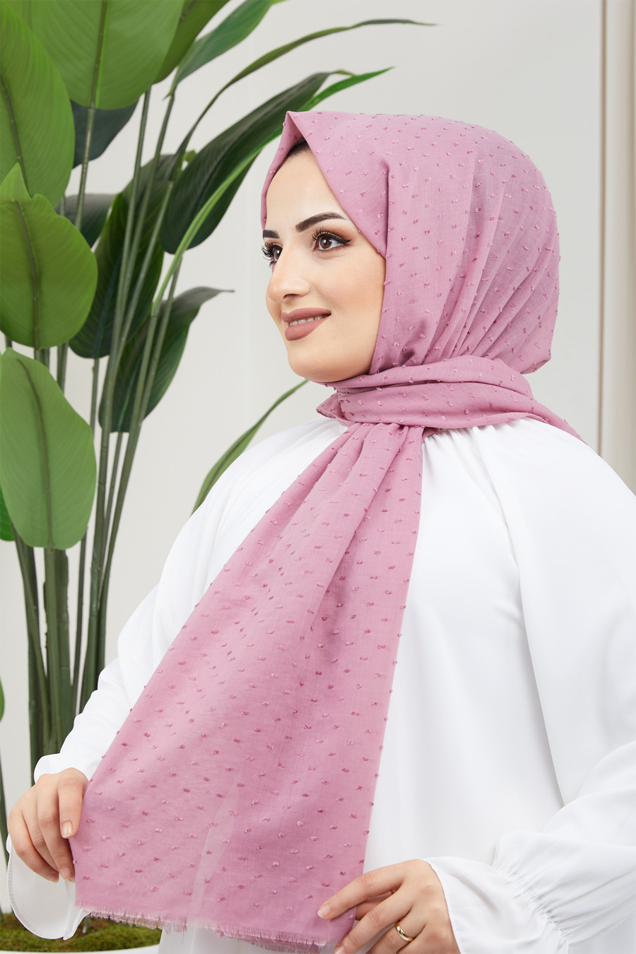 ROSE COLOR    -  SHAWL