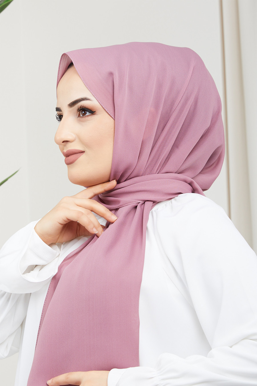 ROSE COLOR -  SHAWL