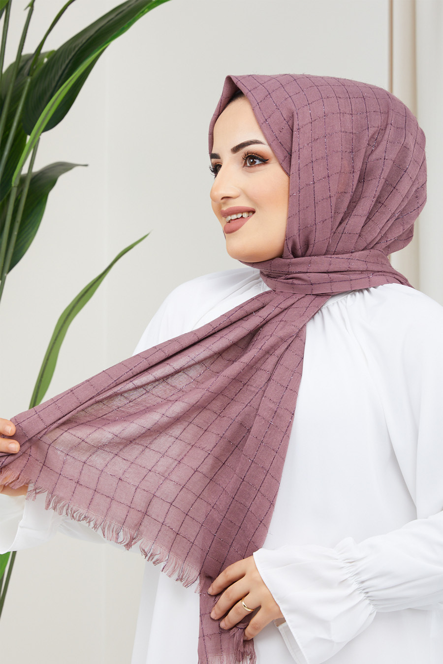 ROSE COLOR -  SHAWL