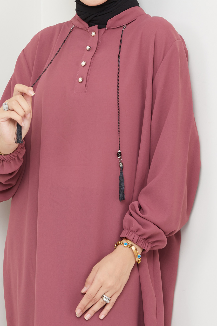 TUNIC - ROSE COLOR  TUNIC - ROSE COLOR