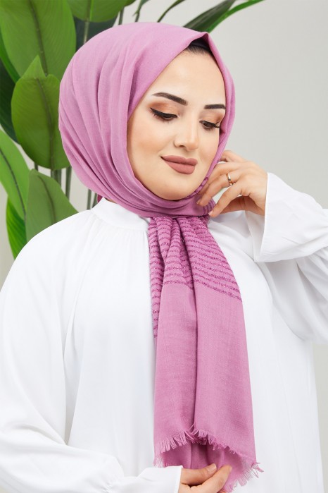 ROSE COLOR  -  SHAWL