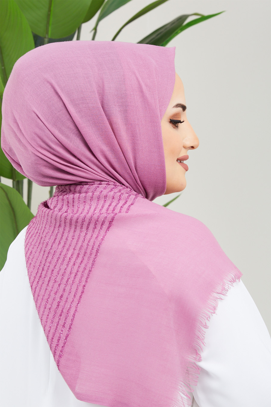 ROSE COLOR  -  SHAWL