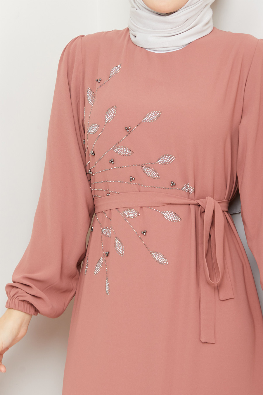 SALMON COLOR   - DRESS