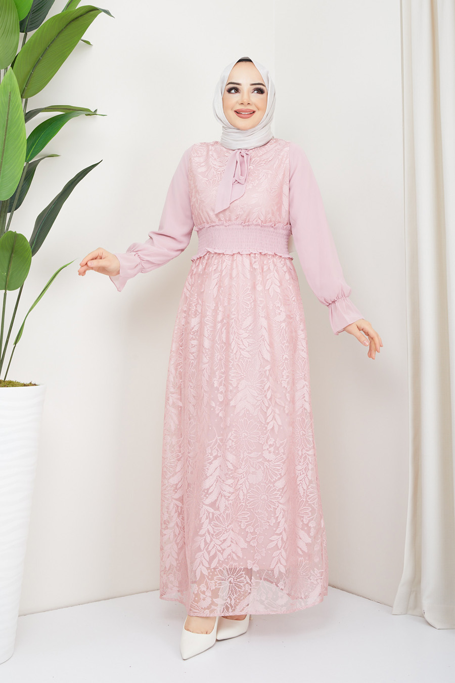 SALMON COLOR EVENING DRESS   SALMON COLOR EVENING DRESS