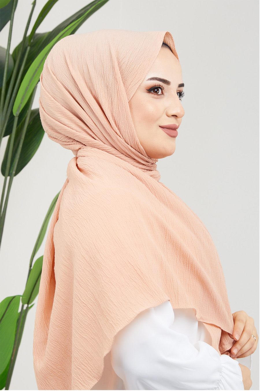 SALMON COLOR  -  SHAWL SALMON COLOR  -  SHAWL