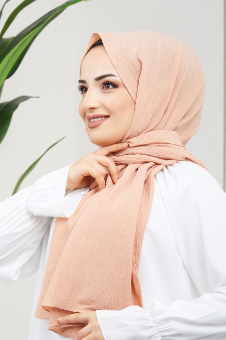 SALMON COLOR  -  SHAWL