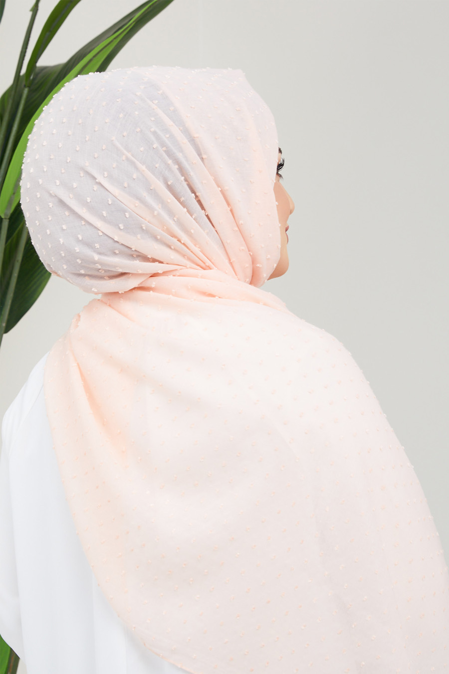 SALMON COLOR  -  SHAWL SALMON COLOR  -  SHAWL