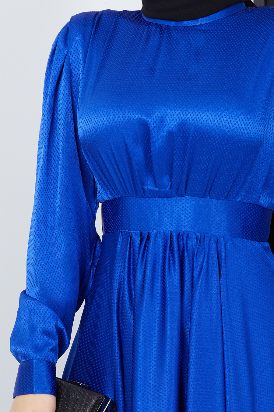 SAX BLUE EVENING DRESS  