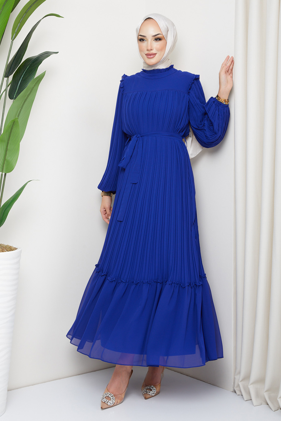 SAX BLUE  - DRESS  