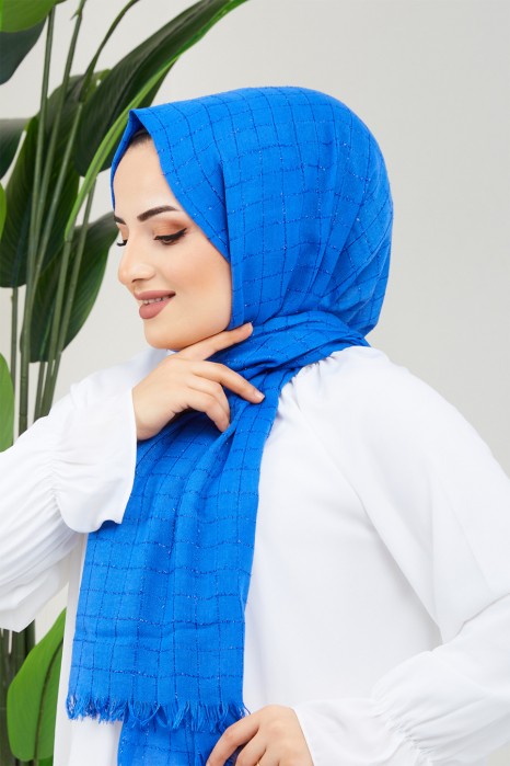 SAX BLUE  -  SHAWL