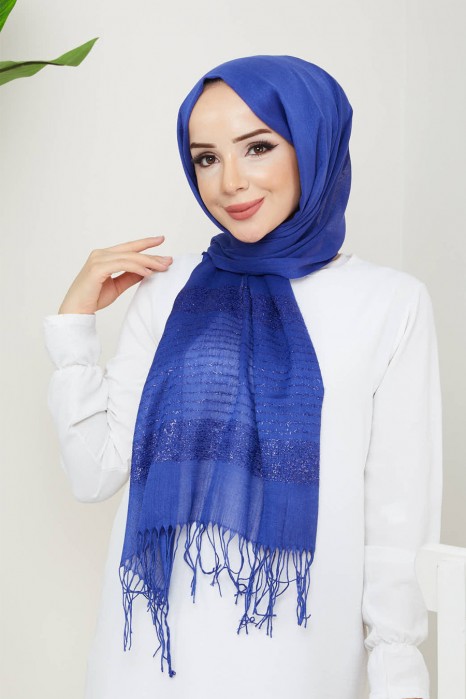 SAX BLUE SHAWL