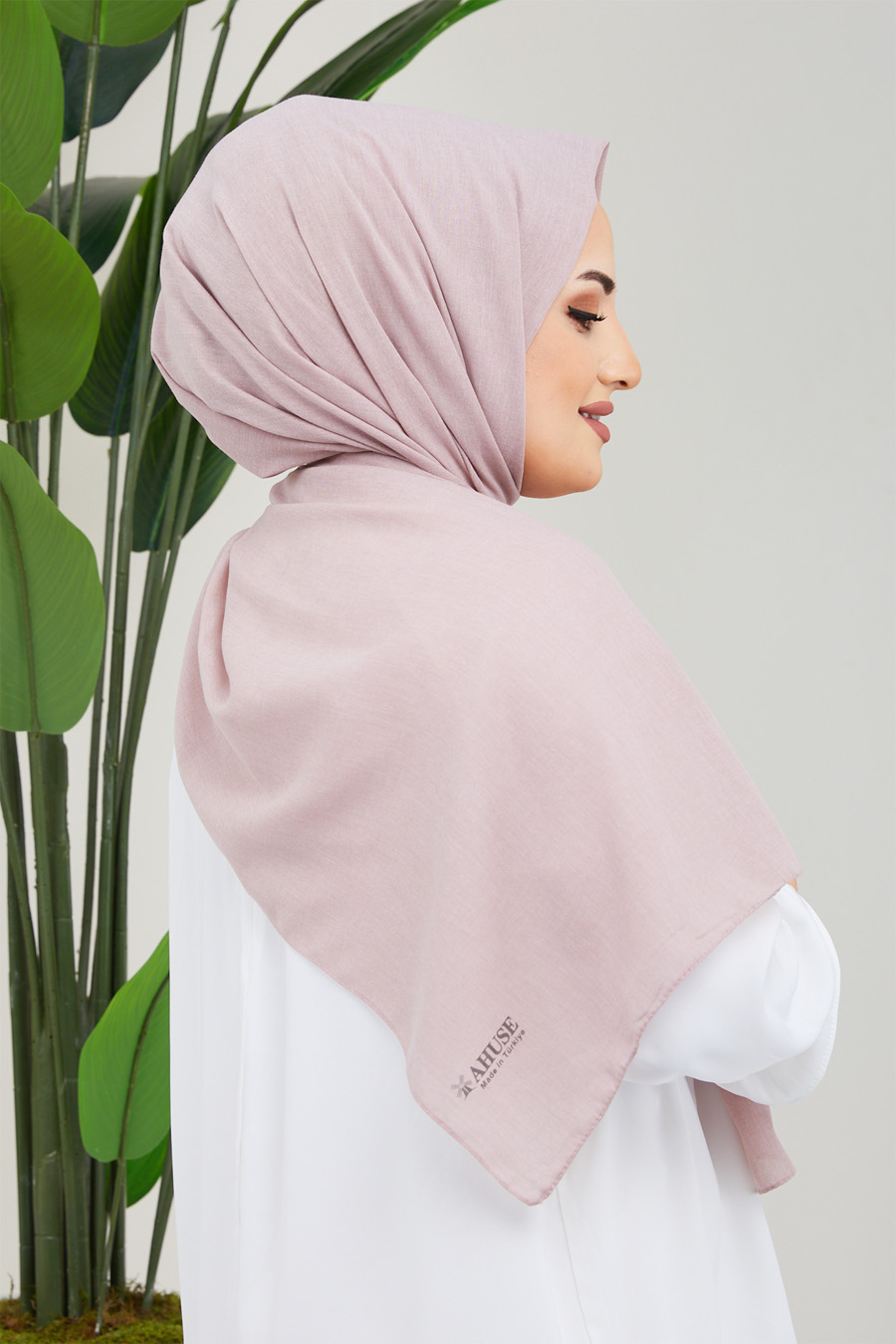 POWDER PINK  -  SHAWL POWDER PINK  -  SHAWL
