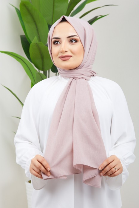 POWDER PINK  -  SHAWL