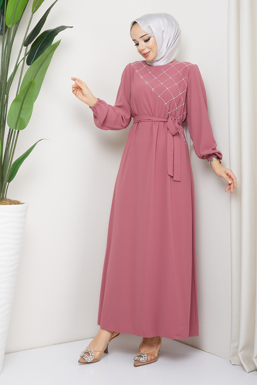 ROSE COLOR  -  DRESS