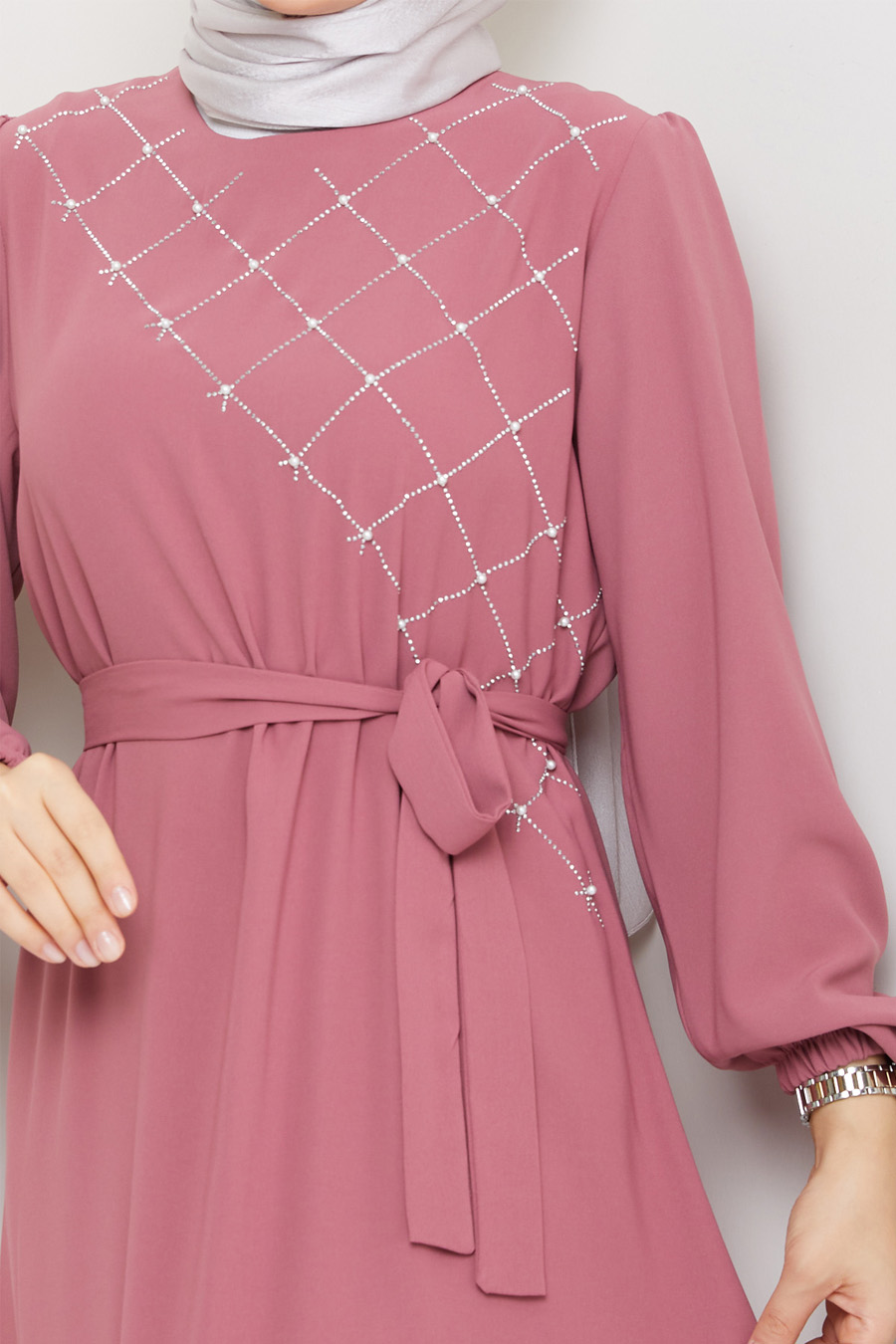 ROSE COLOR  -  DRESS