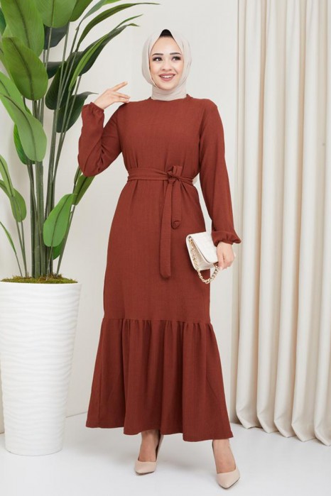 TAN COLOR DRESS