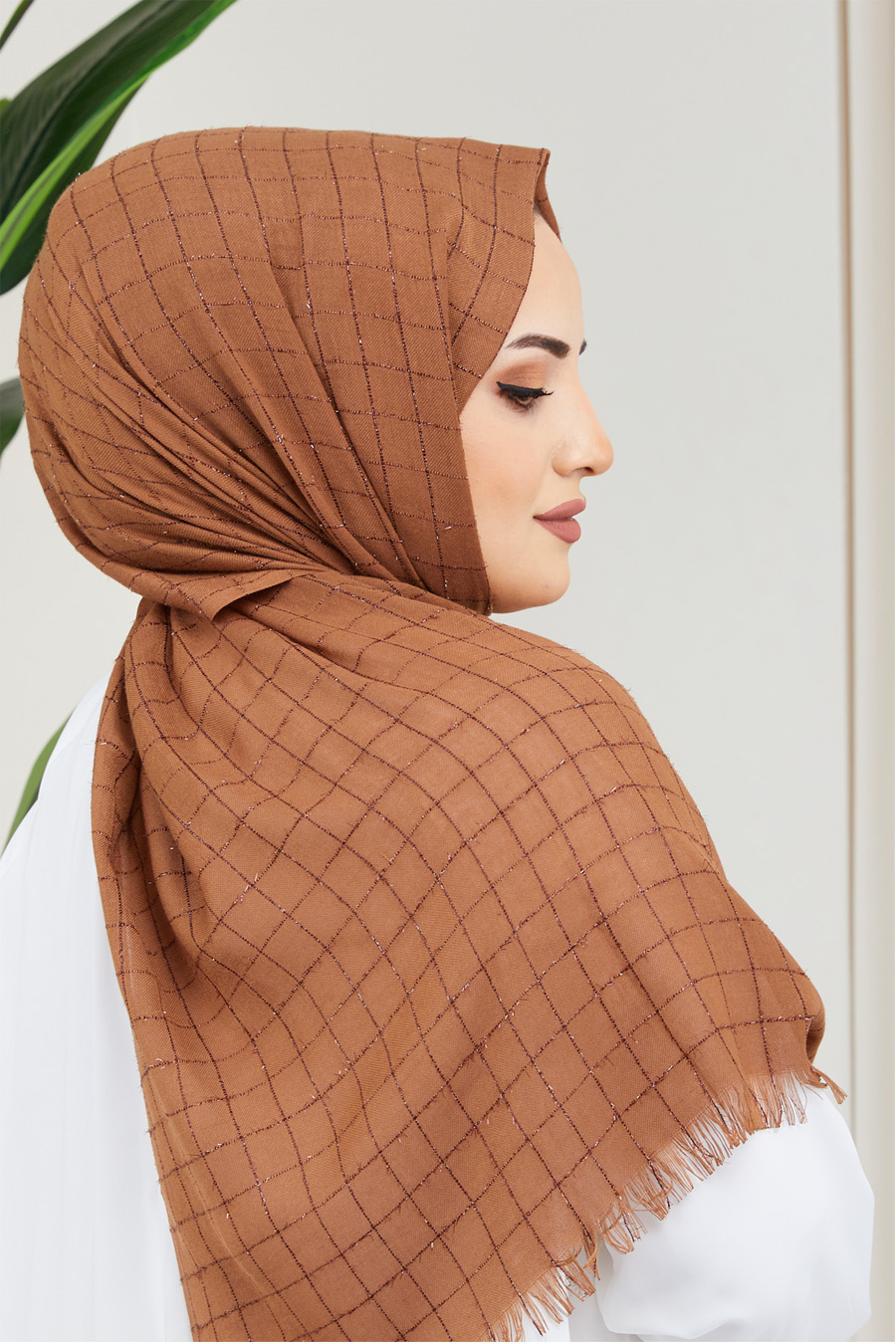 TAN COLOR -  SHAWL