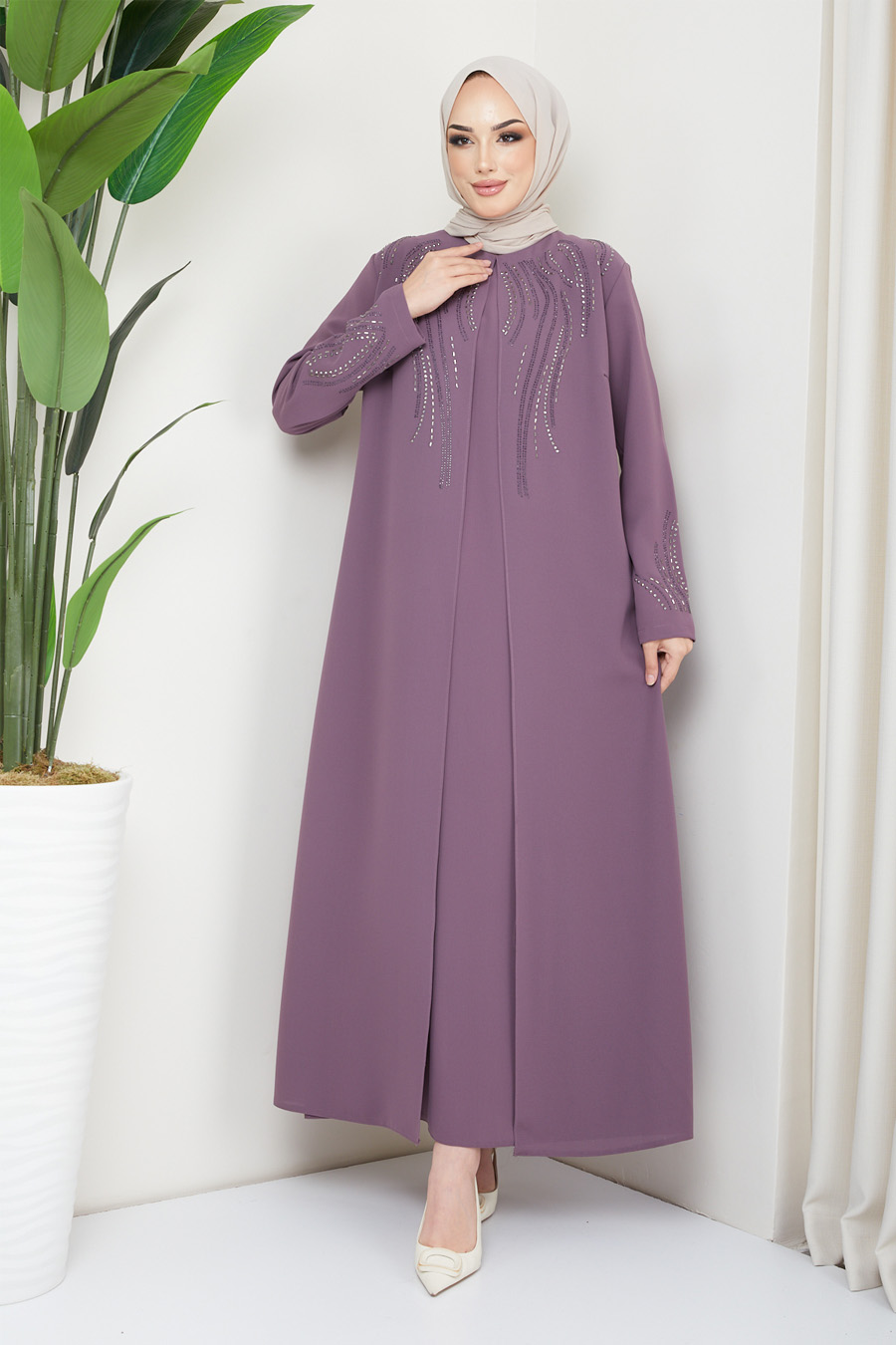 VISON COLOR EVENING DRESS   VISON COLOR EVENING DRESS