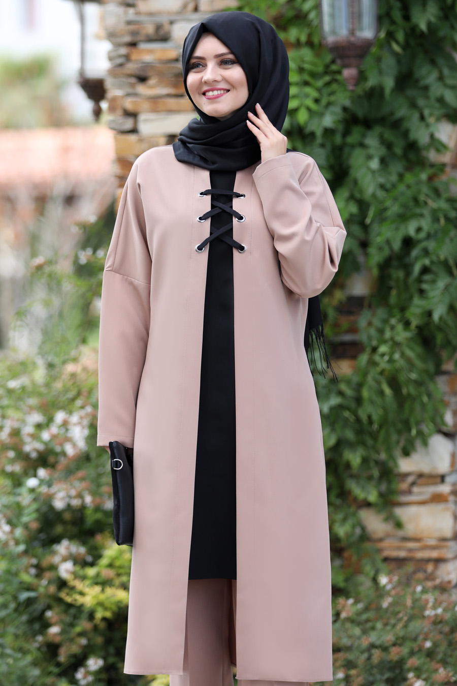 VISON COLOR TUNIC AND PANT SUIT