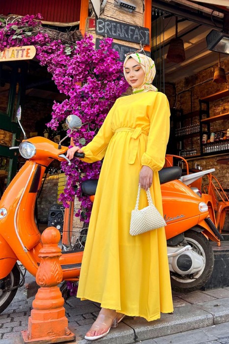 YELLOW DRESS