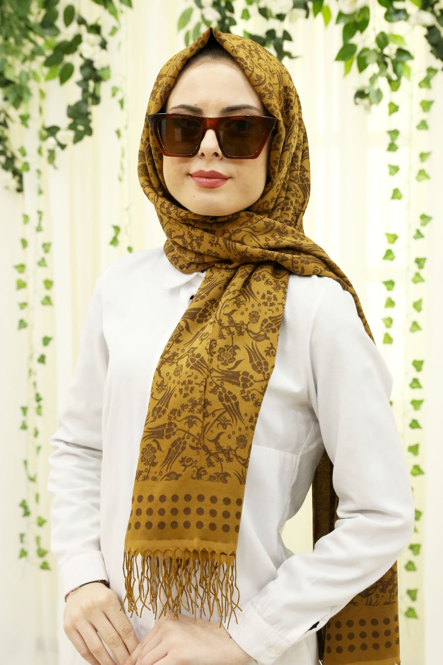 PATTERNED SHAWL PATTERNED SHAWL