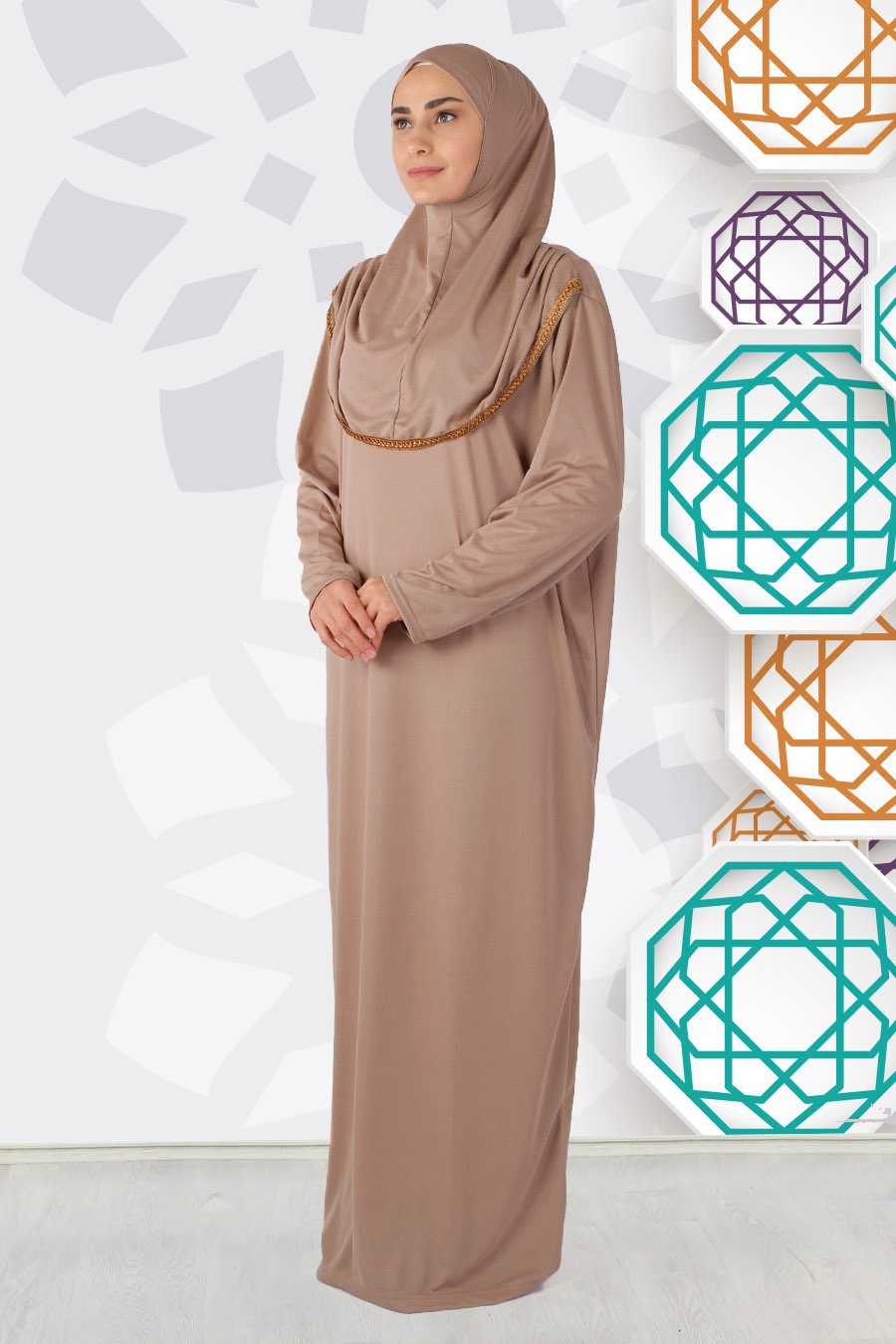 VISON COLOR PRATICAL PRAYER DRESS