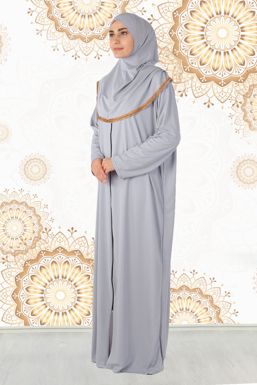 GREEN PRATICAL PRAYER DRESS
