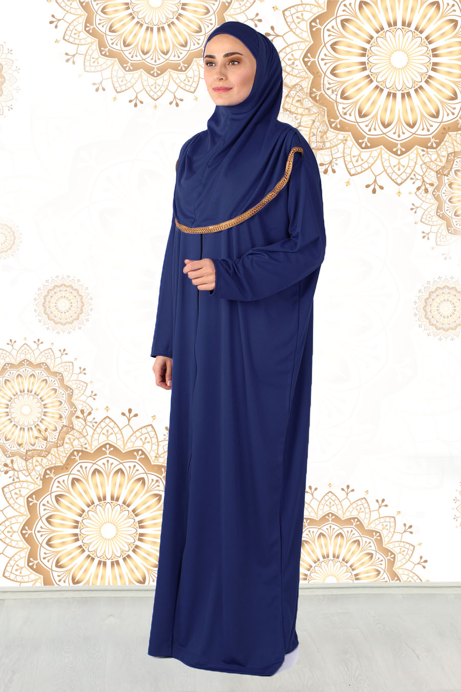 SAX BLUE PRATICAL PRAYER DRESS