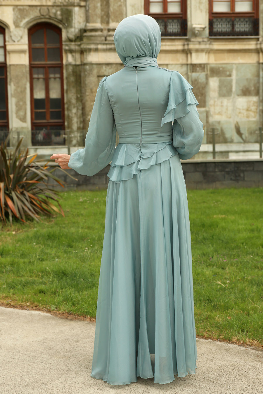MINT EVENING DRESS 