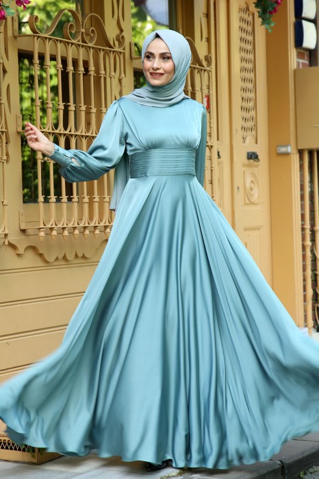 MINT EVENING DRESS  