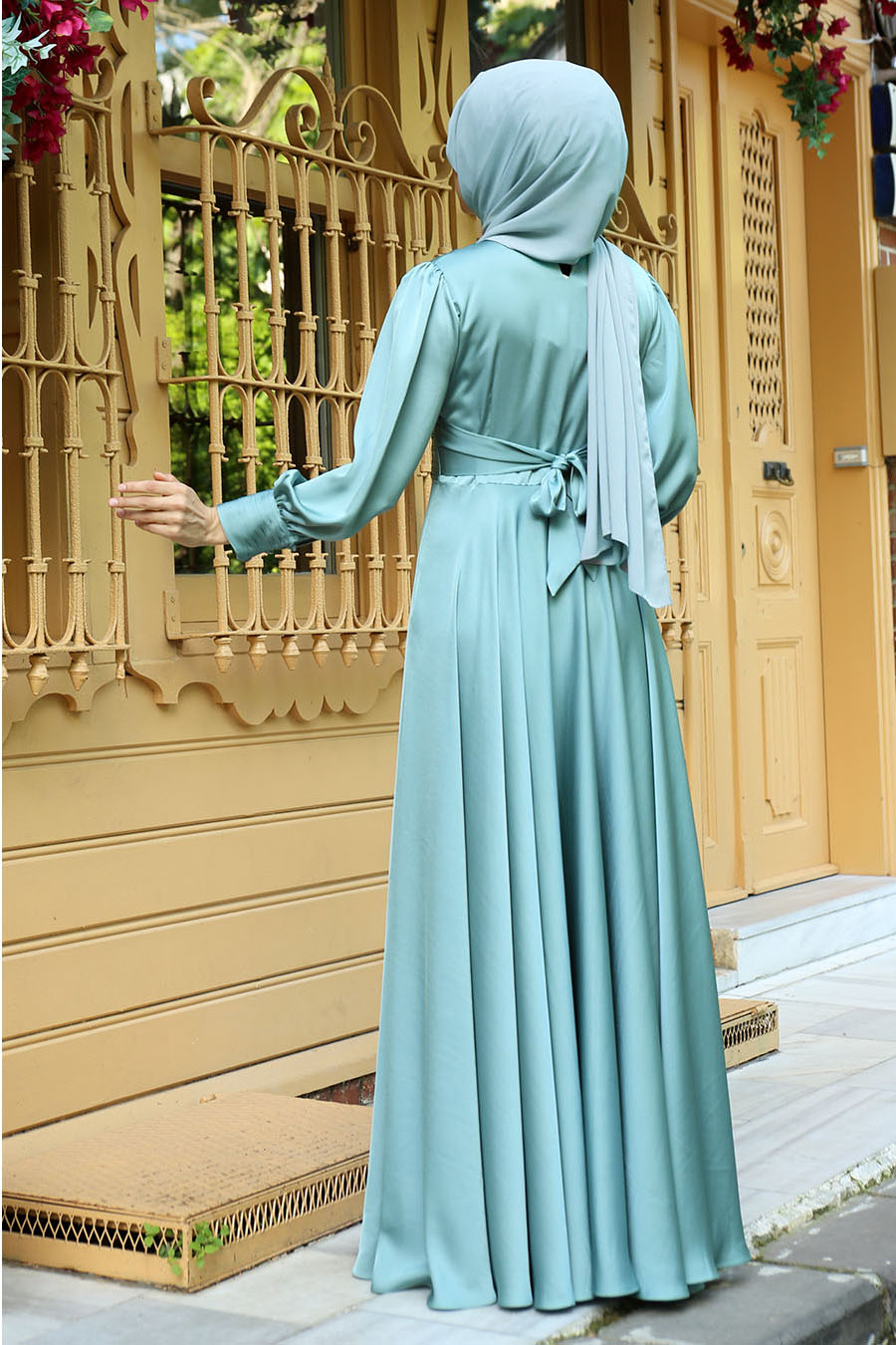 MINT EVENING DRESS  