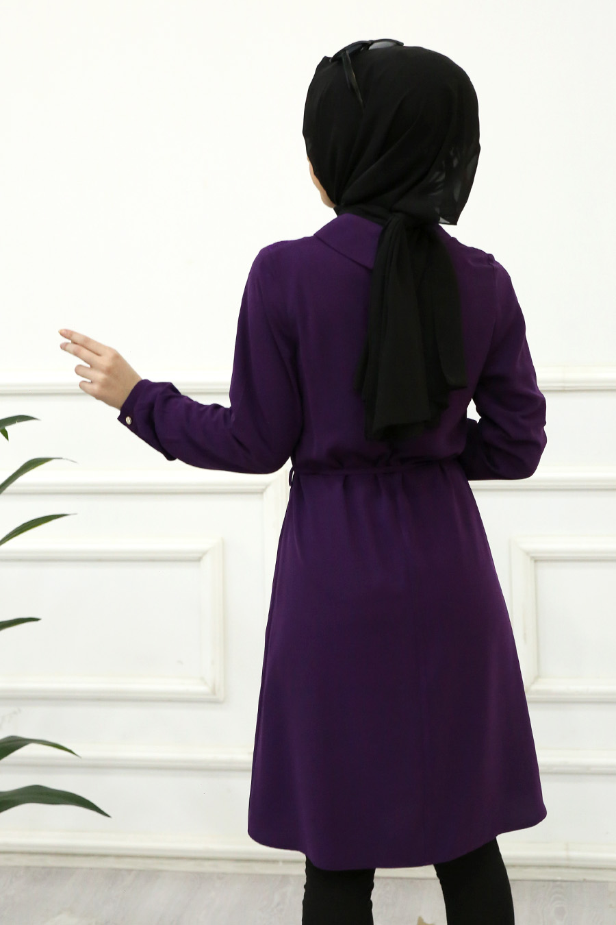PURPLE TUNIC  PURPLE TUNIC