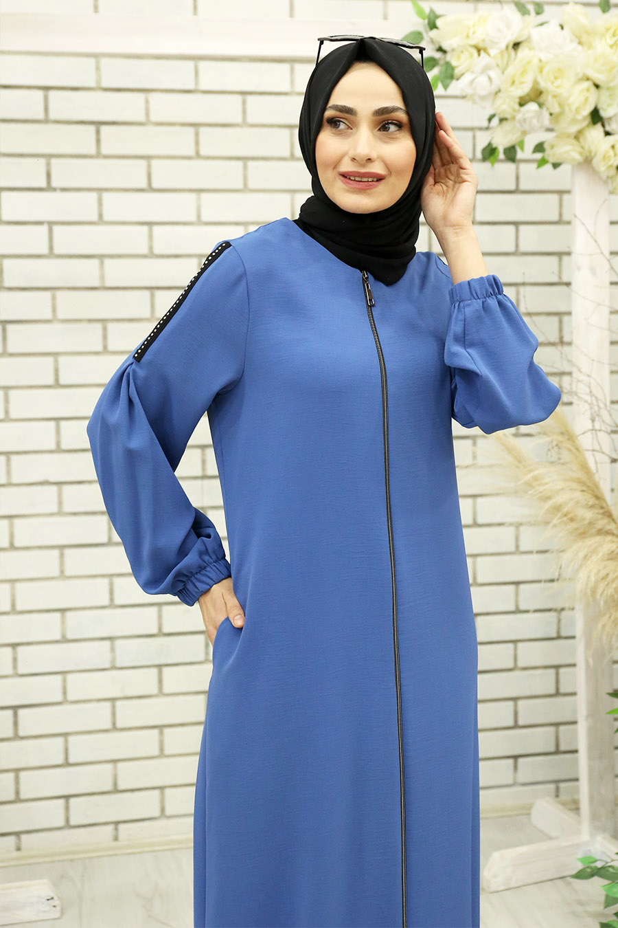 BLUE ABAYA 