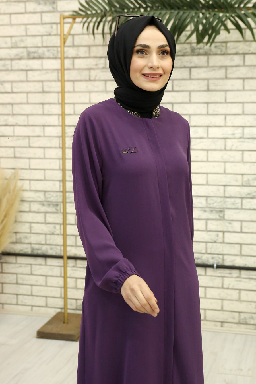 PURPLE ABAYA 