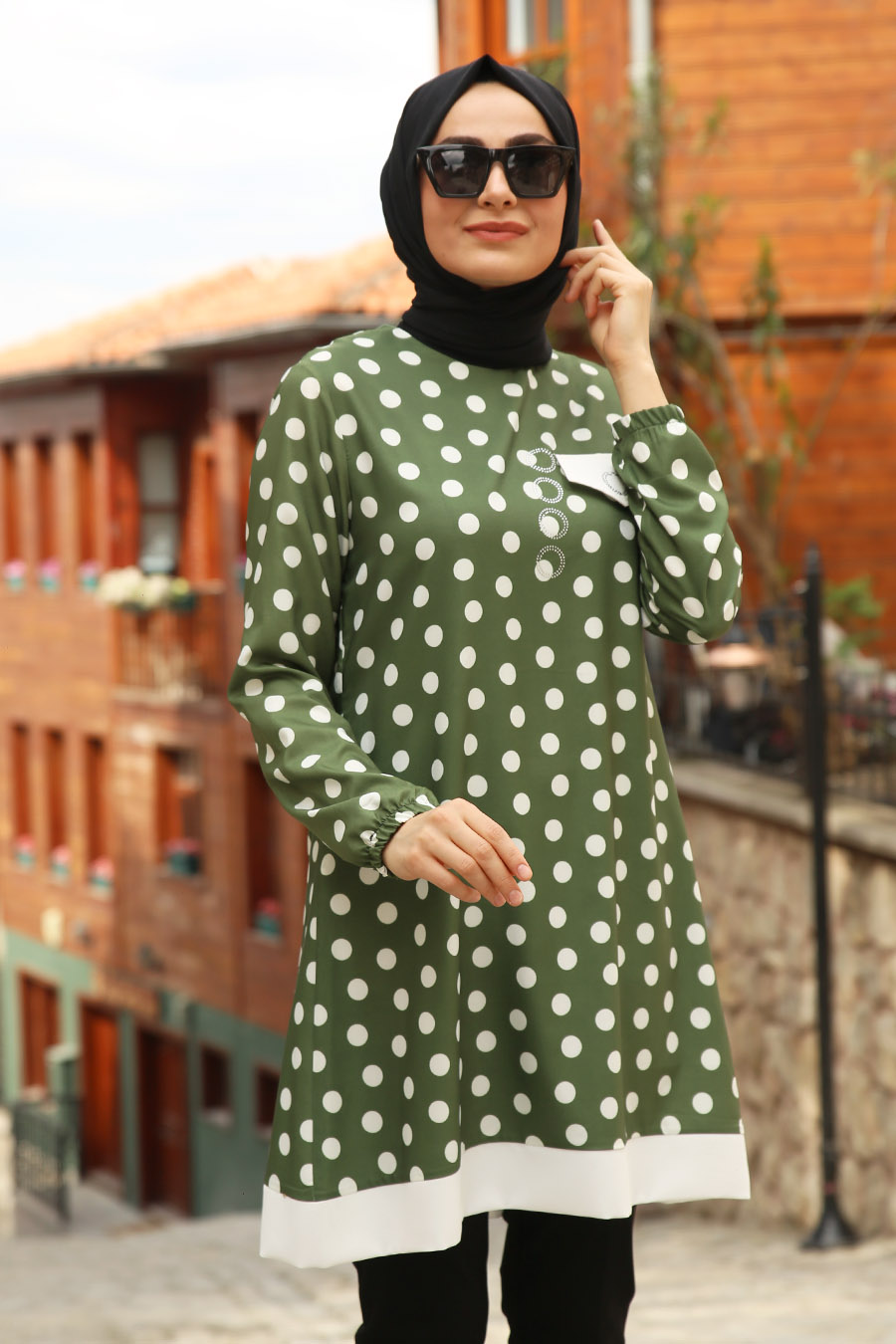 GREEN TUNIC   