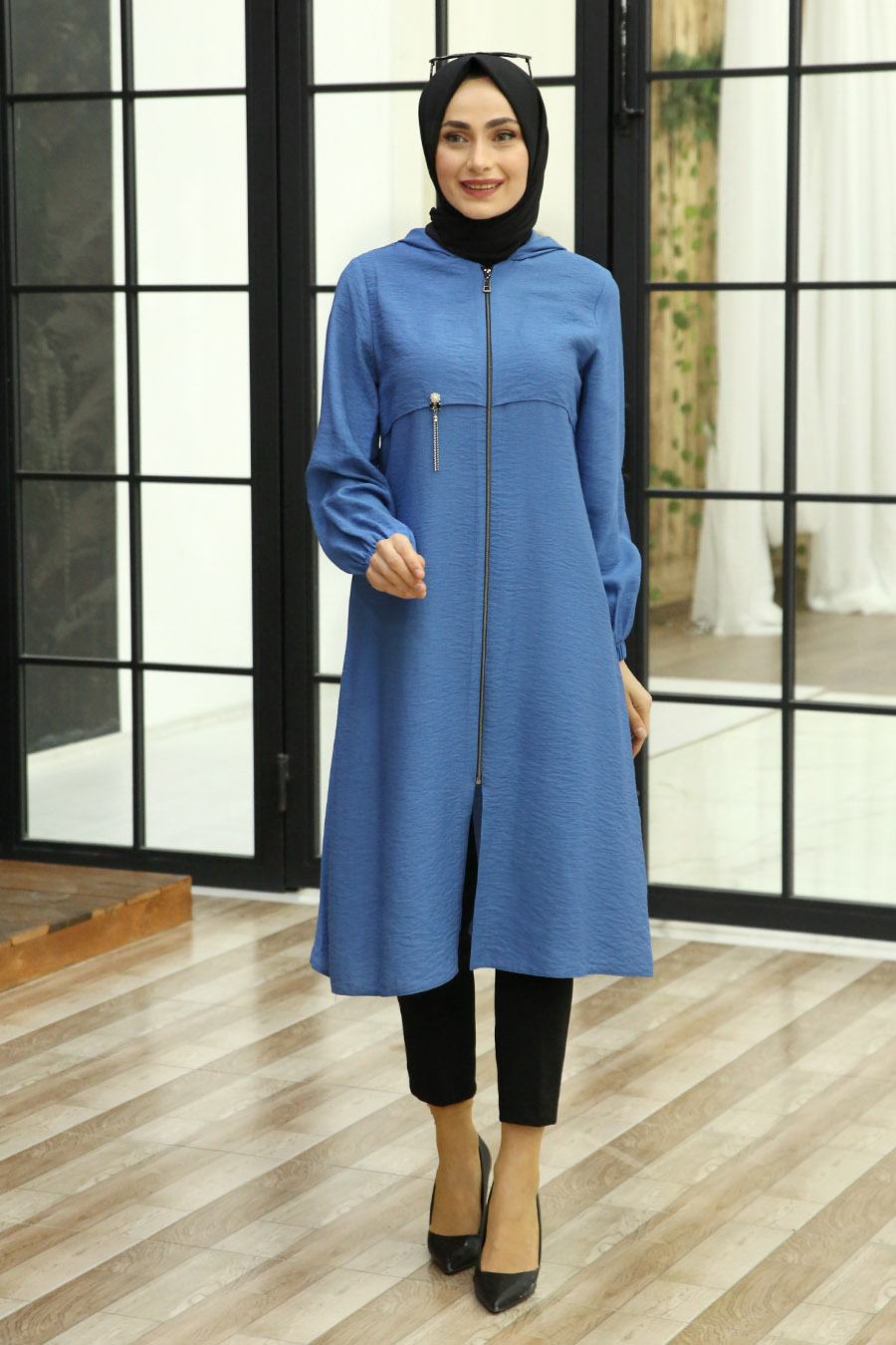 INDIGO COLOR COAT