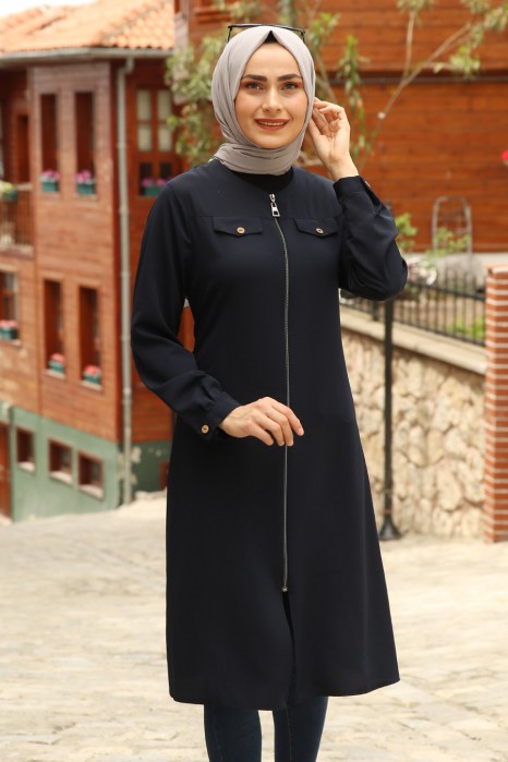 NAVY BLUE COAT 