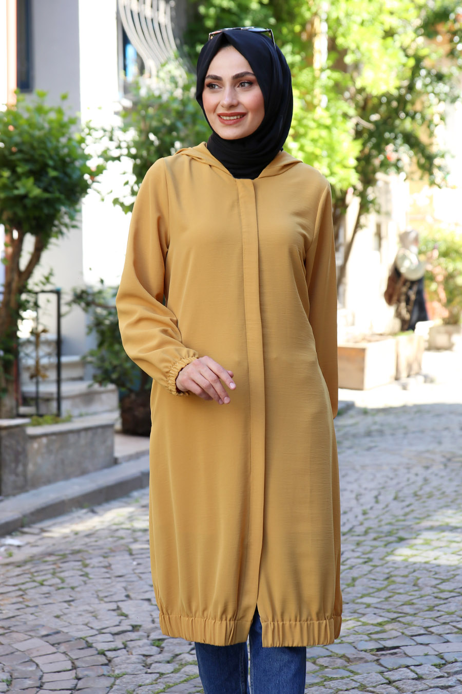 MUSTARD COAT 