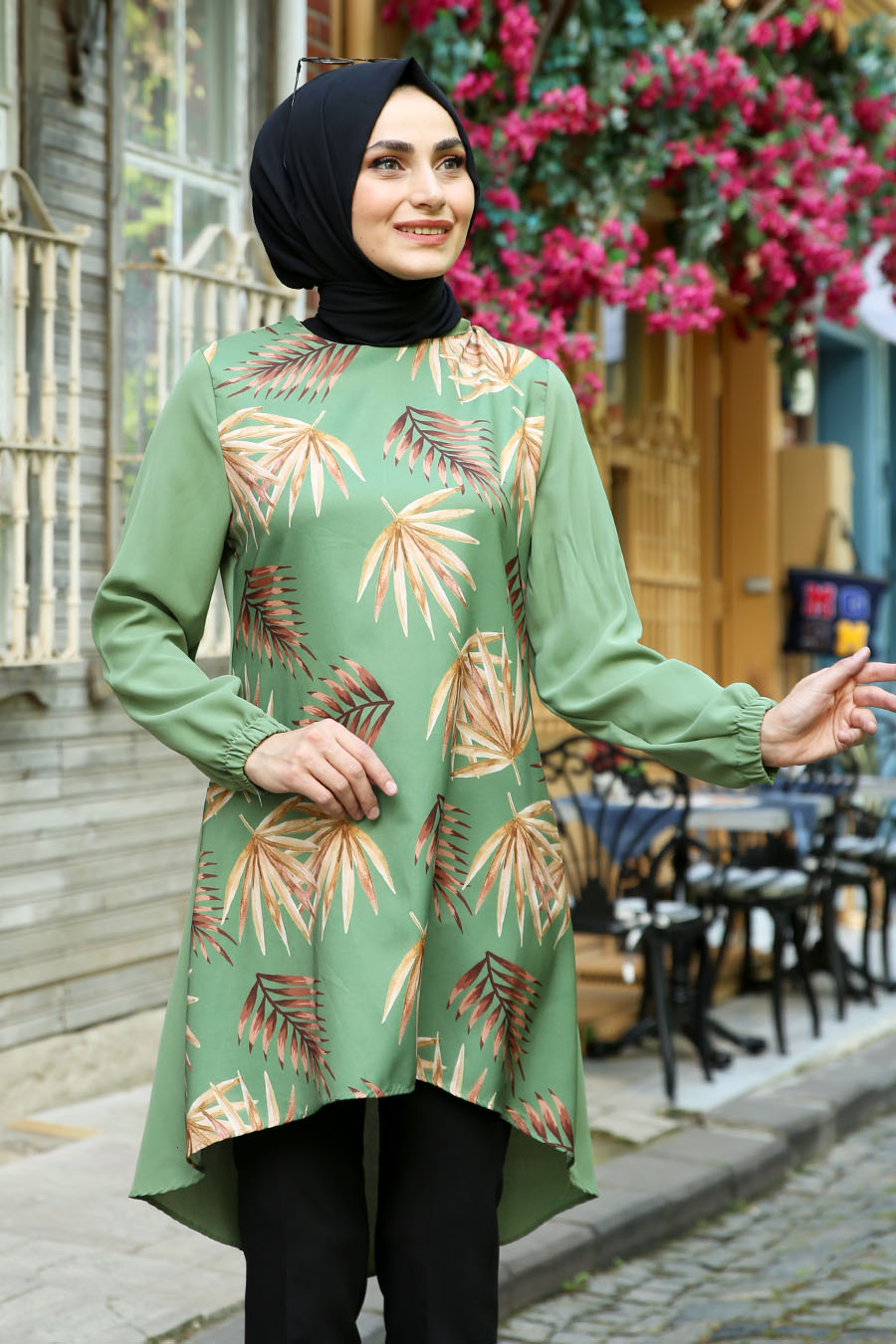 GREEN TUNIC   GREEN TUNIC