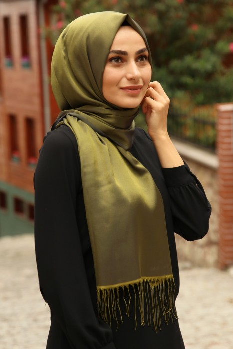 OIL GREEN SHAWL