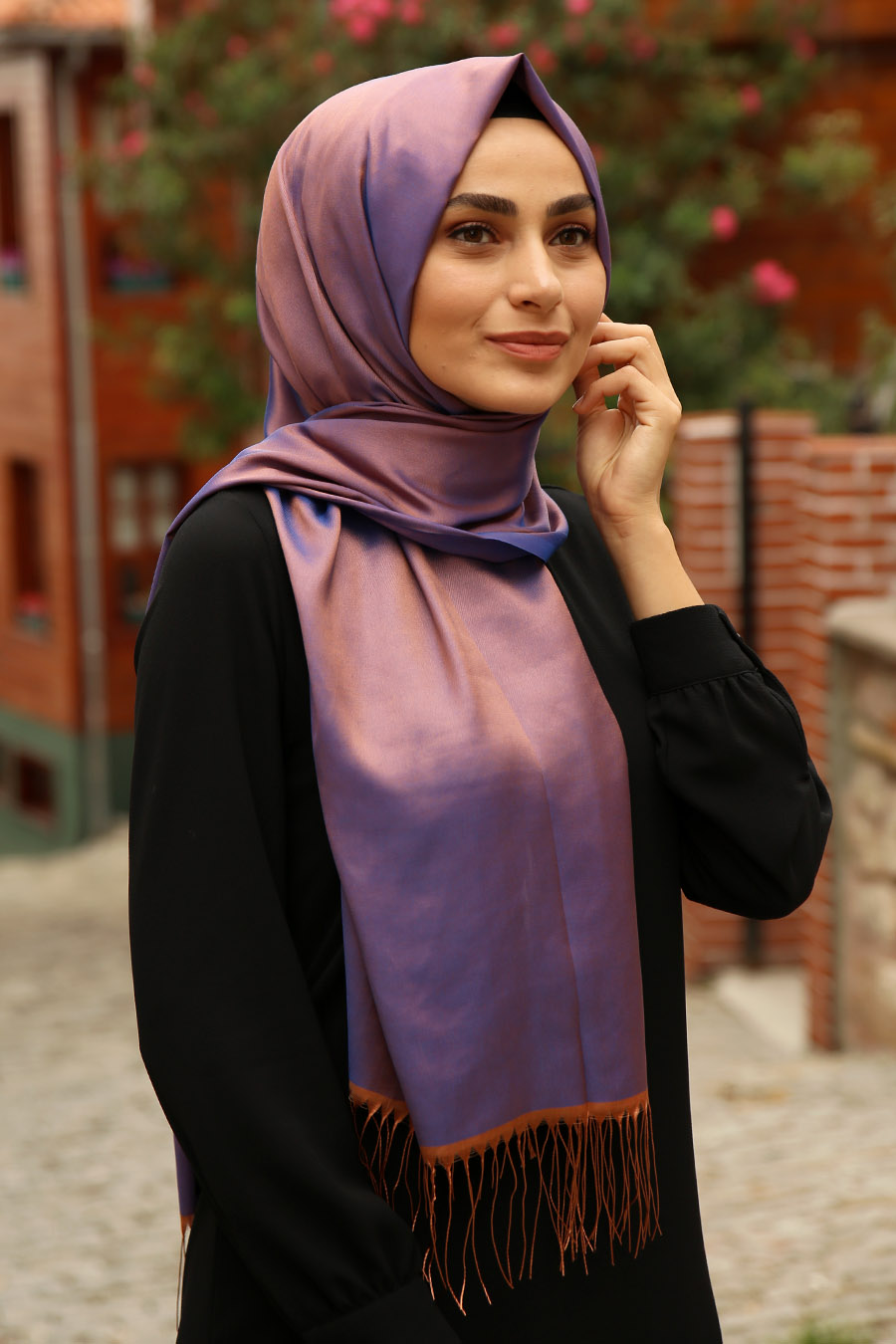 INDIGO COLOR SHAWL