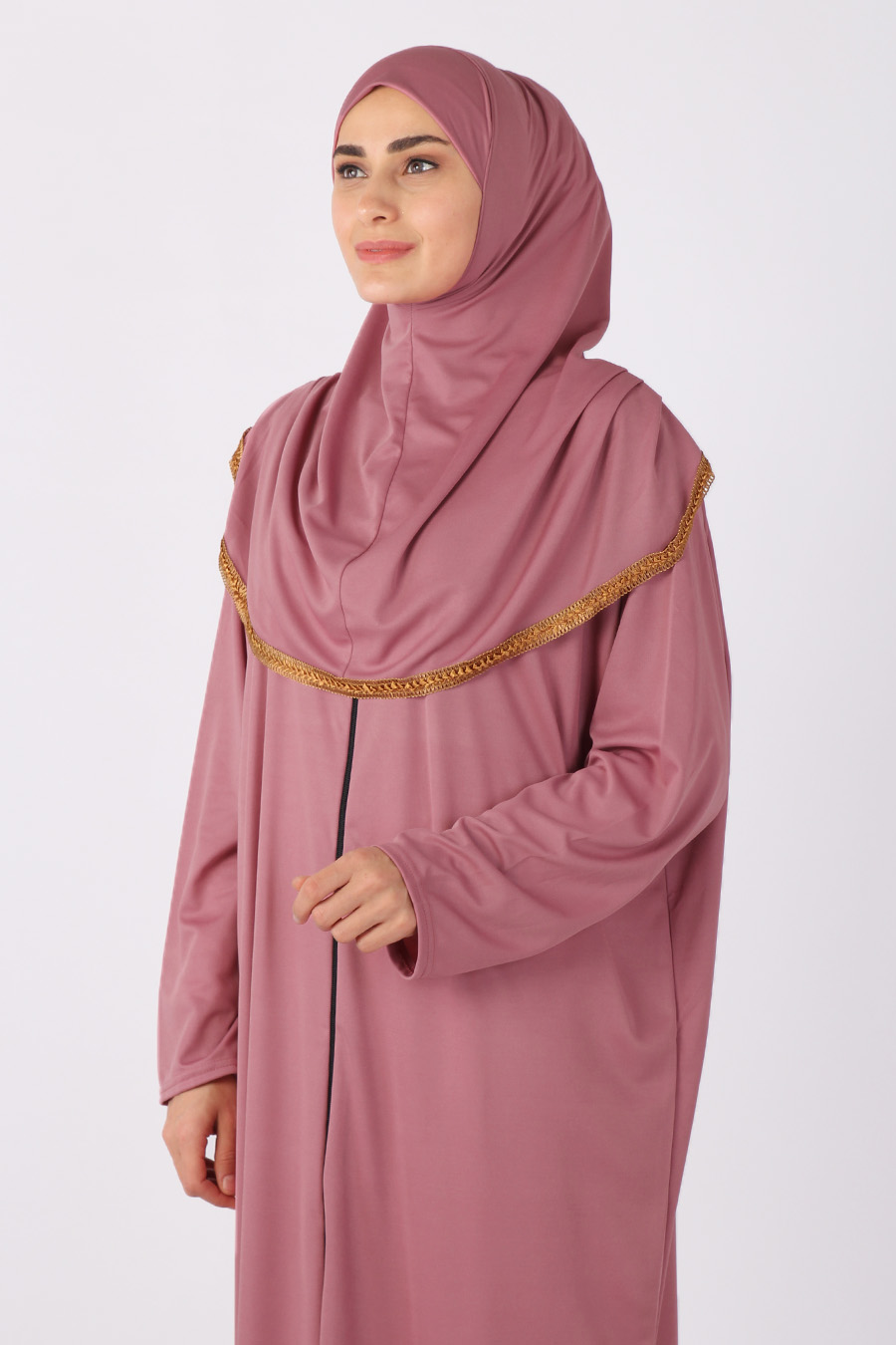 ROSE COLOR PRATICAL PRAYER DRESS ROSE COLOR PRATICAL PRAYER DRESS