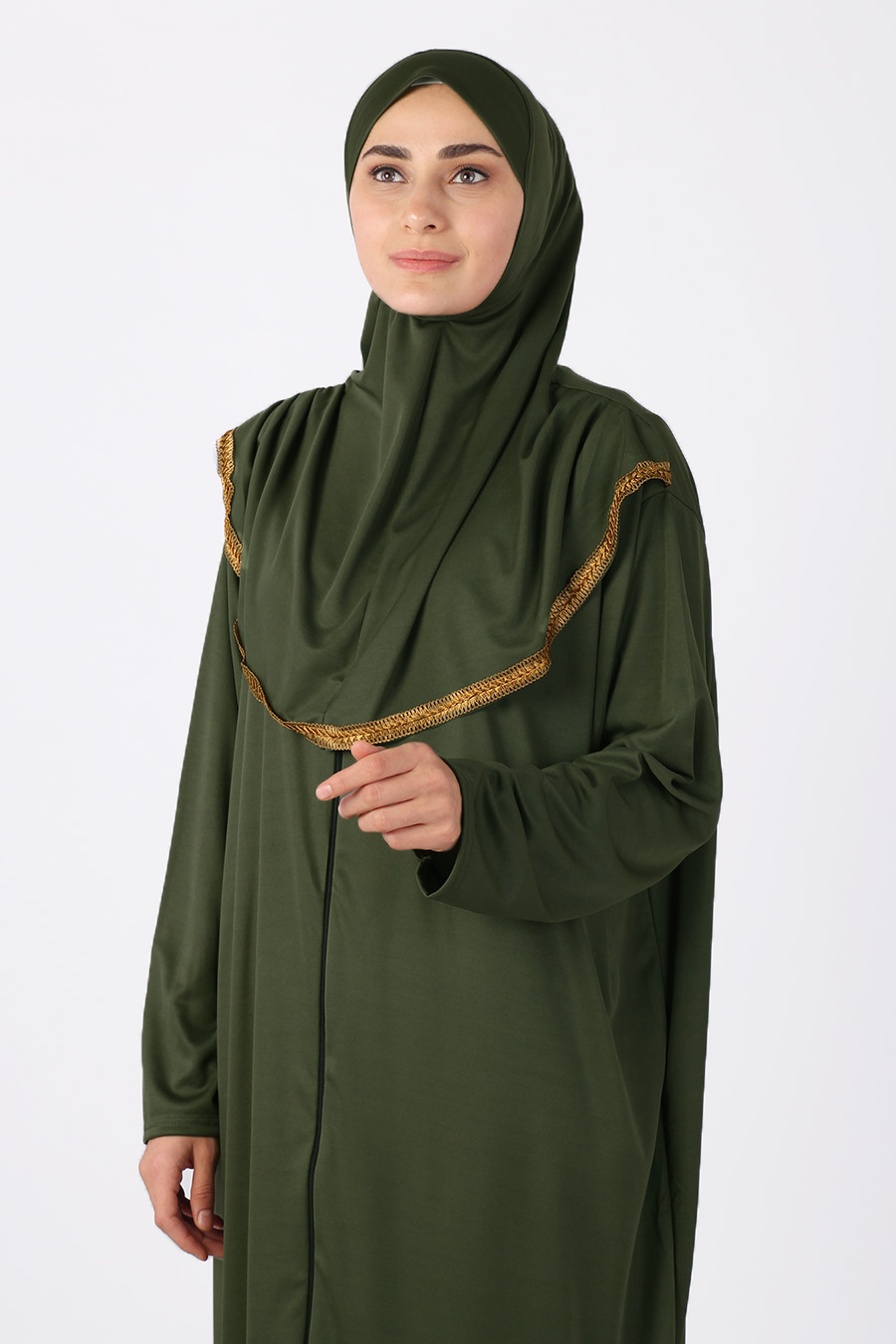 KHAKI PRATICAL PRAYER DRESS KHAKI PRATICAL PRAYER DRESS