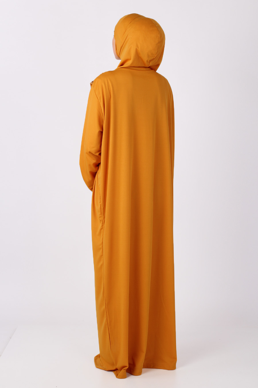 MUSTARD PRATICAL PRAYER DRESS