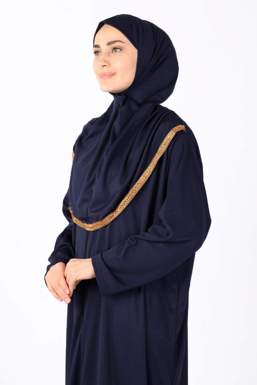 NAVY BLUE PRATICAL PRAYER DRESS NAVY BLUE PRATICAL PRAYER DRESS